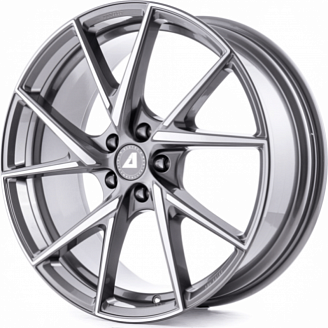 Диск Alutec ADX.01 8,5x18 5x112 ET40 DIA 70,1 Metallic Platinum Front Polished