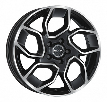 Диск MAK Express 7x17 5x118 ET45 71,1 Black Mirror (F7070ESBM45D)