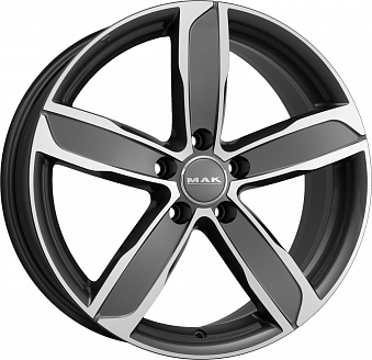 Диск MAK Stadt 8,0x18 5x112 ET50 DIA 57,1 Gunmetal Mirror Face