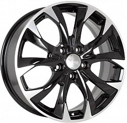 Диск K&K KC740 (ZV 17_Jetta/Golf) 7x17 5x112 ET54 DIA 57,1 Алмаз черный