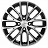 Диск KHW 1506 6x15 4x100 ET48 54,1 Black-FP (Kia Rio I)