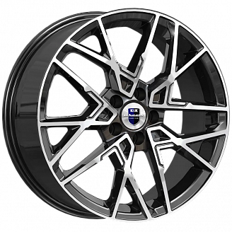 Диск K&K Вудроф (KC1044-12) 7x18 5x114,3 ET45 DIA 60,1 Алмаз черный