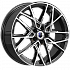 Диск K&K Вудроф (KC104-00) 7x18 5x108 ET33 DIA 60,1 Алмаз черный