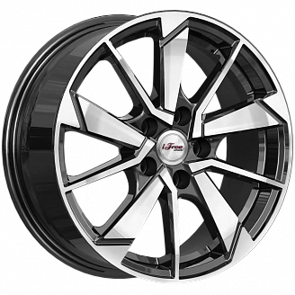 Диск iFree Зиплайн (KC1042-04) 6,5x16 5x100 ET38 DIA 57,1 Блэк джек