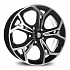 Диск KHW 1702 7x17 5x114,3 ET48,5 67,1 Black-FP (Kia Sportage)
