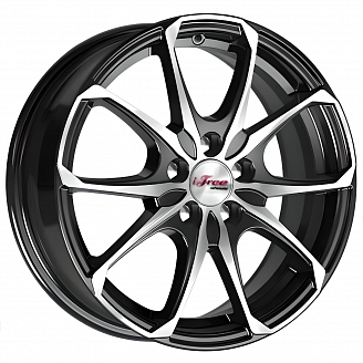 Диск iFree Такеши (KC877-15) 6x16 5x112 ET45 DIA 57,1 Блэк джек