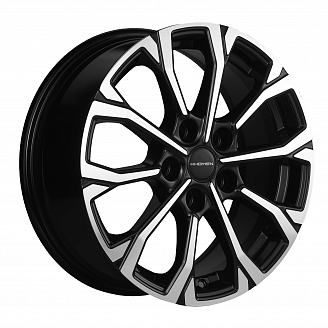 Диск KHW 1605 6,5x16 5x114,3 ET45 60,1 Black-FP (Camry, Corolla, Grand Vitara)