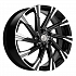 Диск KHW 1901 7,5x19 5x108 ET33 60,1 Black-FP (Chery Tiggo 7 Pro) (Сфера 25,6)