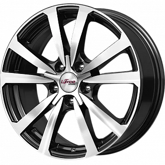 Диск iFree Бэнкс (KC645-10) 7x17 5x114,3 ET45 DIA 67,1 Блэк джек