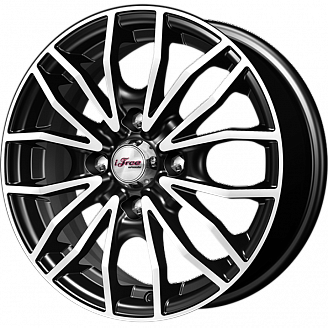 Диск iFree Флайт (KC676М-01) 5,5x14 4x100 ET38 DIA 67,1 Блэк джек