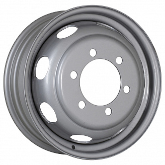 Диск Swortech S619 5,5x16 6x170 ET105 130,1 Silver (1000кг.) (в коробке)