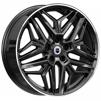 Диск K&K Колумб (KC1038-10) 7x19 5x114,3 ET45 DIA 67,1 Алмаз черный