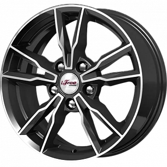 Диск iFree Икигай (KC865-07) 6,5x16 5x114,3 ET45 DIA 60,1 Блэк джек