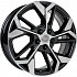 Диск iFree KC1062 (ZV 17_Emgrand X7) 6,5x17 5x114,3 ET45 60,1 Алмаз черный