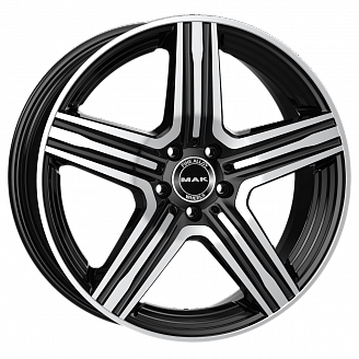 Диск MAK Lewis 8х19 5х112 ET20 66,6 Black Mirror 00131004