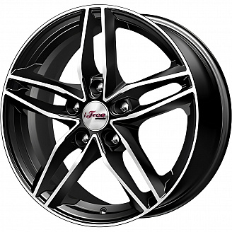 Диск iFree Moskva (KC689-05) 6,5x16 5x105 ET39 DIA 56,6 Блэк джек