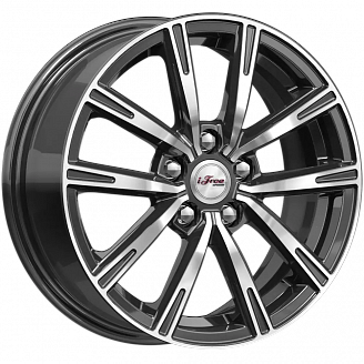 Диск iFree Драйвер (KC996-01) 6x15 5x100 ET40 DIA 57,1 Блэк джек